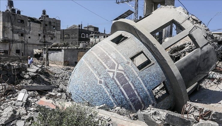 ২০২৪ সালে গাজায় এক হাজার মসজিদ ধ্বংস করেছে ইসরায়েল