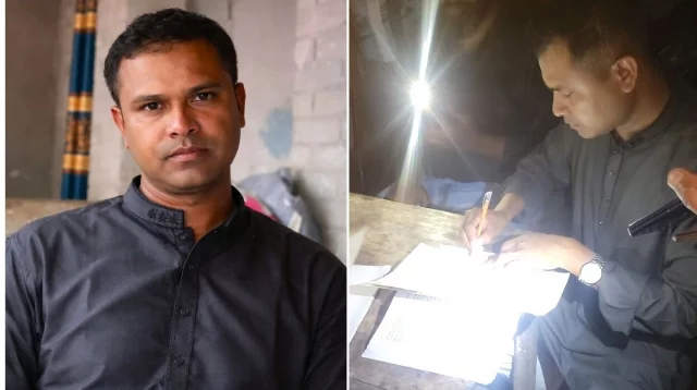 প্রবাসীর স্ত্রীকে বিয়ের প্রস্তাব দিতে এসে পুলিশ সদস্য আটক