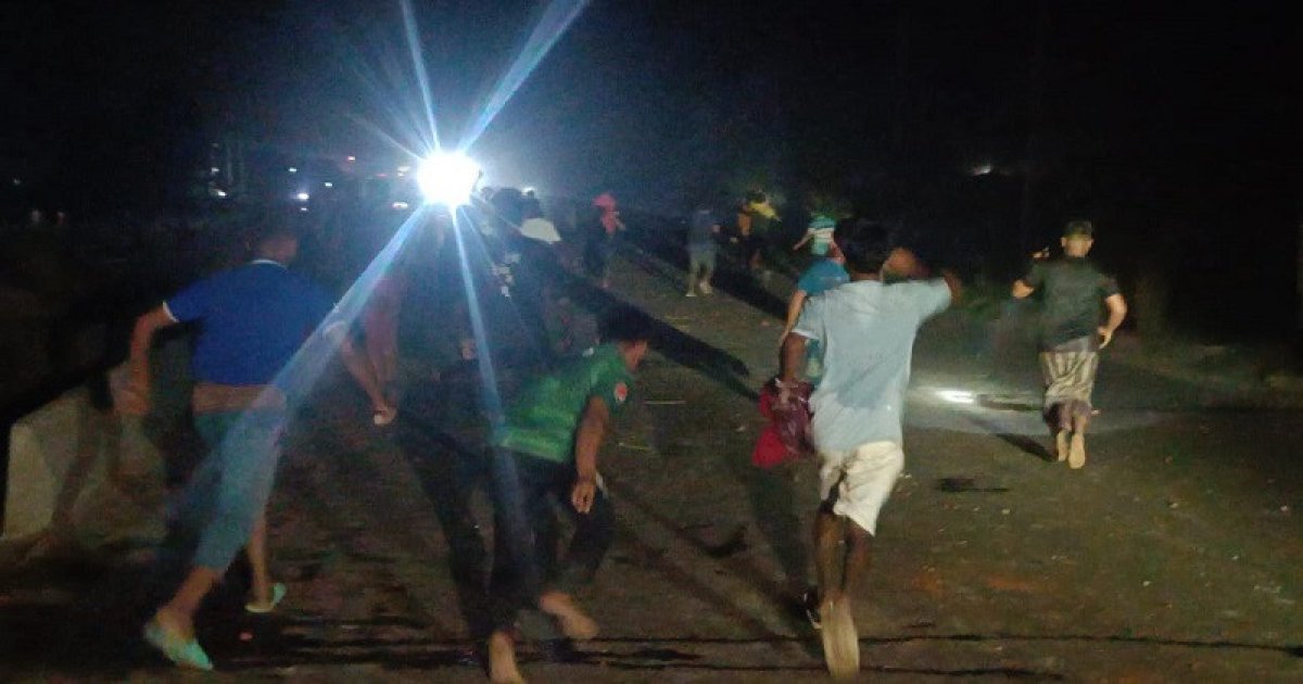 বিকাশ লেনদেনের জেরে সরাইলে ত্রিমুখী সংঘর্ষ