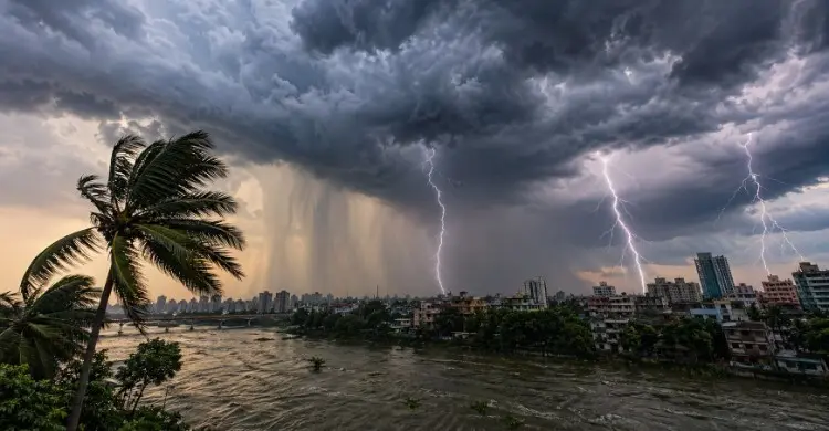 ৭ বিভাগে কালবৈশাখীর সতর্কবার্তা নদীবন্দরে সতর্কতা সংকেত