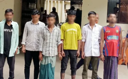 কিশোরগঞ্জে জেলা পুলিশের বিশেষ অভিযান, গ্রেপ্তার ৩৬