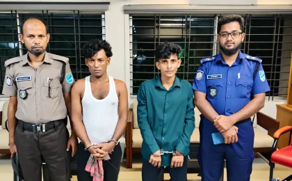গোপালগঞ্জে টুংঙ্গীপাড়া মাদক সেবনের দায়ে দুই যুবকের কারাদণ্ড