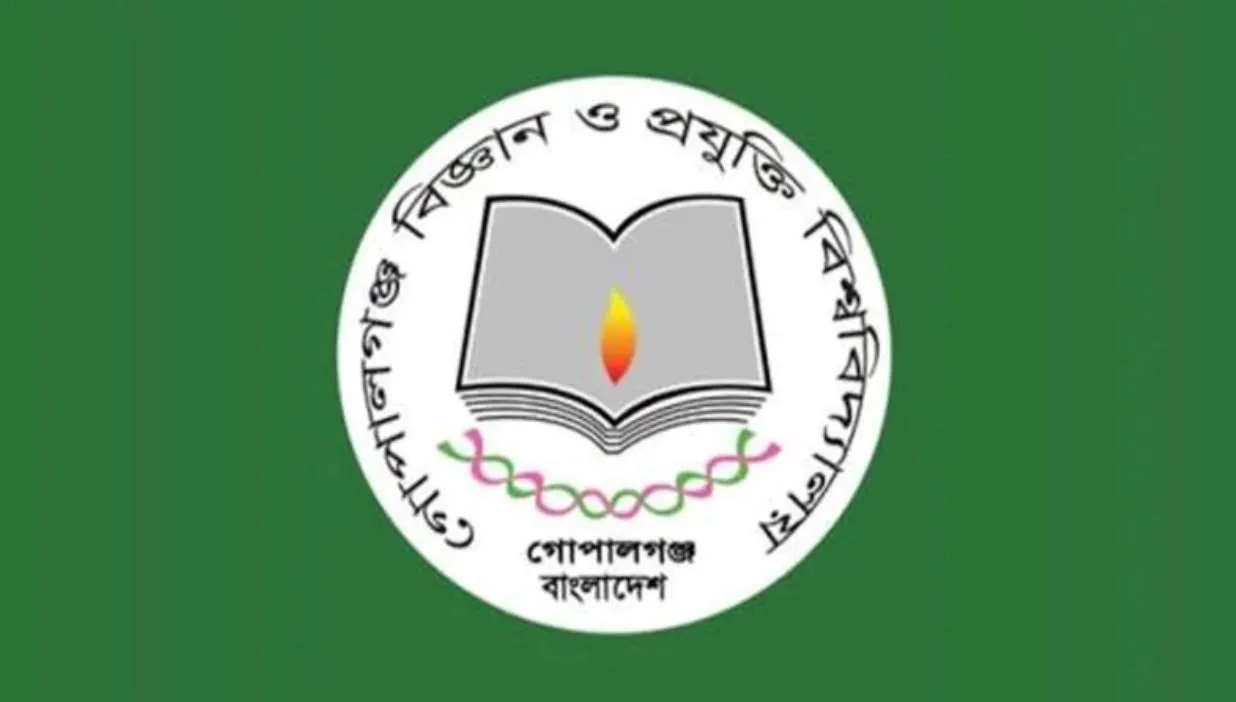 গোপালগঞ্জ বিজ্ঞান ও প্রযুক্তি বিশ্ববিদ্যালয় ৯ বিভাগে নিয়োগ, ৪৪,০০০ বেতন স্কেলে নিয়োগ পাবেন ১৯ জন শিক্ষক