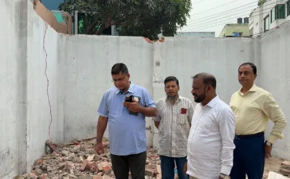 জেলা পরিষদের জায়গা উদ্ধারে কঠোর পদক্ষেপ, মোদকবাড়ির মোড়ে প্রশাসক আলহাজ্ব সিরাজুল ইসলাম।।