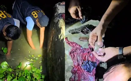 ব্রাহ্মণবাড়িয়ায় তিতাস নদীর পাড়ে বিদেশি পিস্তলসহ গুলি উদ্ধার