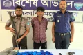 দাউদকান্দিতে পিকআপের গোপন কুঠুরিতে ৩৬ হাজার ইয়াবা, বিদেশি পিস্তল-গুলিসহ গ্রেপ্তার ১