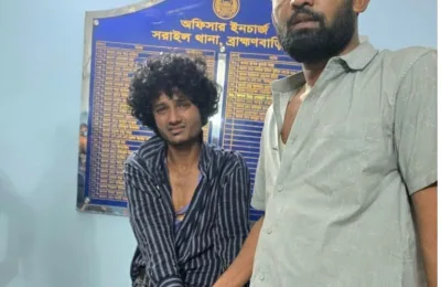 সরাইলে মাদকাসক্ত ব্যক্তির কামড়ে আহত দুই পুলিশ সদস্য, আটক ১