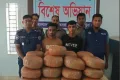 কসবায় মিনি কাভার্ডভ্যান থেকে ৭৫ কেজি গাঁজা উদ্ধার, গ্রেপ্তার ২