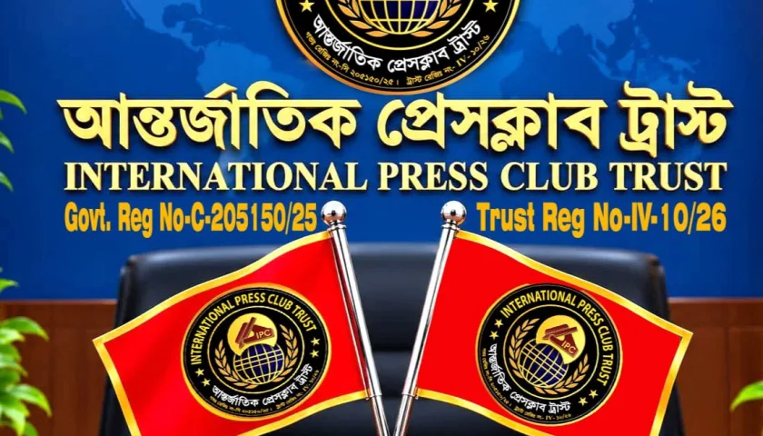 আন্তর্জাতিক প্রেস-ক্লাব ট্রাস্টের ঢাকা দক্ষিণাঞ্চলের পাঁচ জেলার সভাপতি ও সাধারণ সম্পাদক মনোনীত