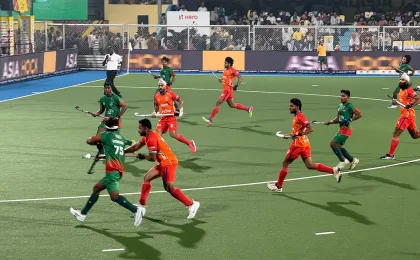 এশিয়ান চ্যাম্পিয়নস ট্রফিতে ভারতের কাছে ১৩-০ গোলে হারল বাংলাদেশ হকি দল